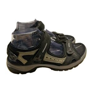 Ecco Sandals Women's 10 - 10.5 EU 41 Yucatan Offroad Sport Black Hiking Outdoors